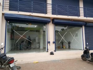 fixed toughened glass works hospital in trichy
