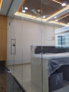 toughened glass designer in anaikatti