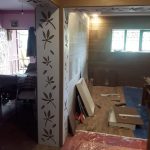 wooden partition interior designer