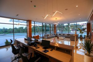 office reception hall interior designer in coimbatore